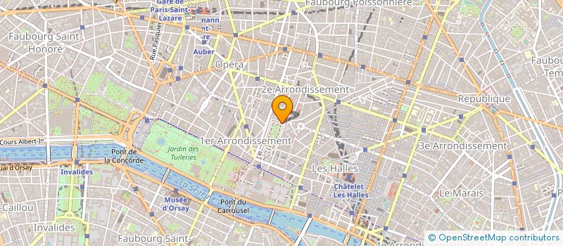 localisation de l'entreprise FONDS DE DOTATION TETE D OR à PARIS