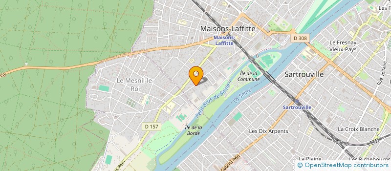 localisation de l'entreprise FONDS DE DOTATION TIPHAINE à MAISONS-LAFFITTE
