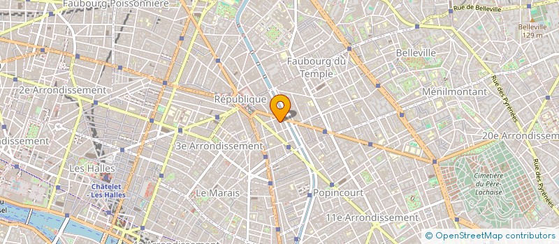 localisation de l'entreprise FONDS DE DOTATION TMS LAB  PARIS