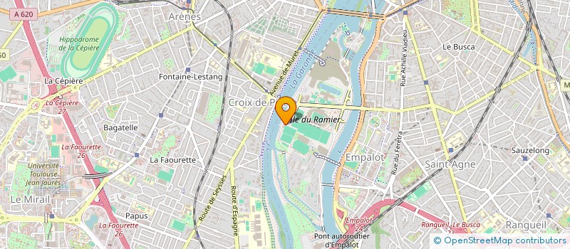 localisation de l'entreprise FONDS DE DOTATION TOULOUSE FOOTBALL COEUR à TOULOUSE