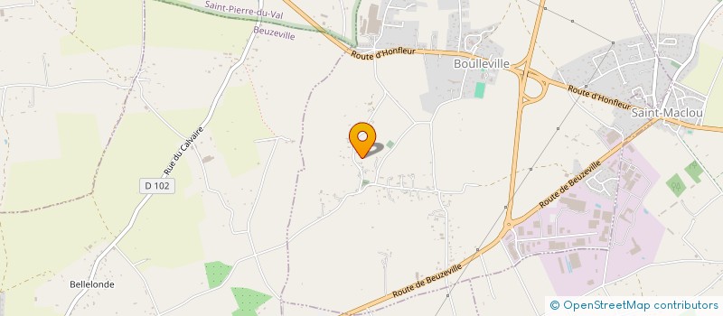 localisation de l'entreprise FONDS DE DOTATION V.I.P. - VIEILLIR EN INDEPENDANCE DANS LE PARTAGE  BOULLEVILLE