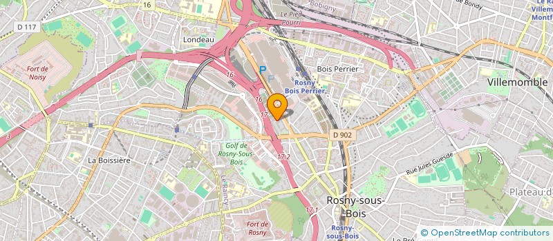 localisation de l'entreprise FONDS DE DOTATION VERRECCHIA à ROSNY-SOUS-BOIS