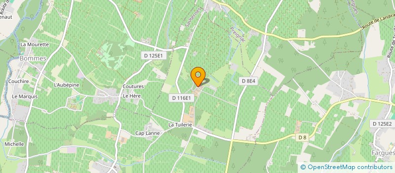 localisation de l'entreprise FONDS DE DOTATION VIGNERONS AVENIR  SAUTERNES