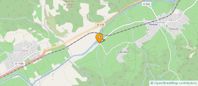 localisation de l'entreprise FONDS DE DOTATION VILLAGE DE FRAISSE-TERRE D'AVENIR  LEUC