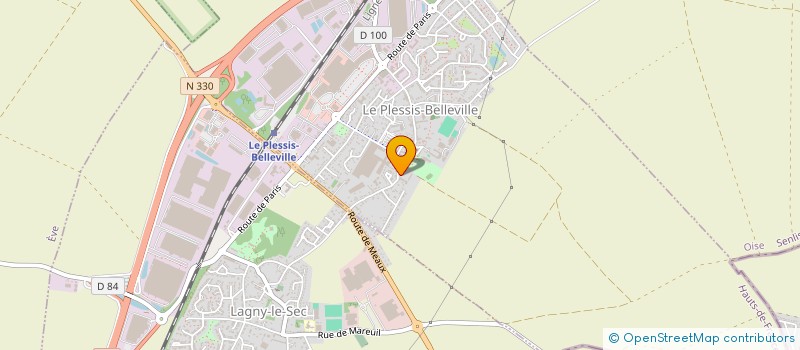 localisation de l'entreprise FONDS DE DOTATION VIVE VOIX  LE PLESSIS-BELLEVILLE