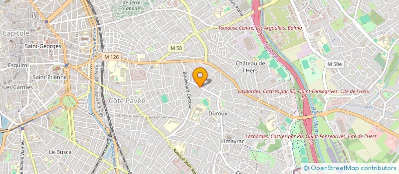 localisation de l'entreprise FONDS DE DOTATION ZAHV  TOULOUSE