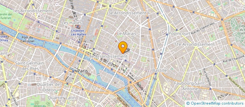 localisation de l'entreprise FONDS DE RECHERCHE-HONORAIRES  PARIS