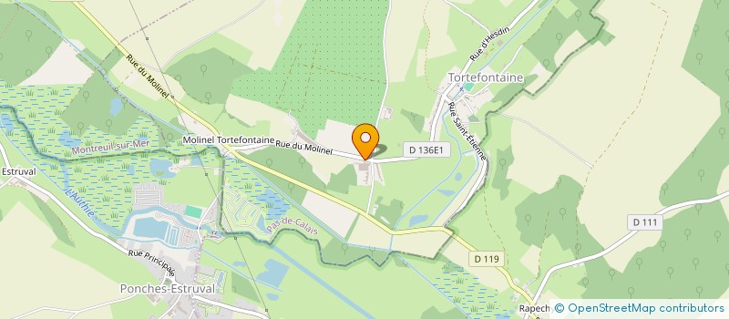 localisation de l'entreprise FONDS DE SAUVEGARDE ET D'ENTRETIEN DU PATRIMOINE  TORTEFONTAINE