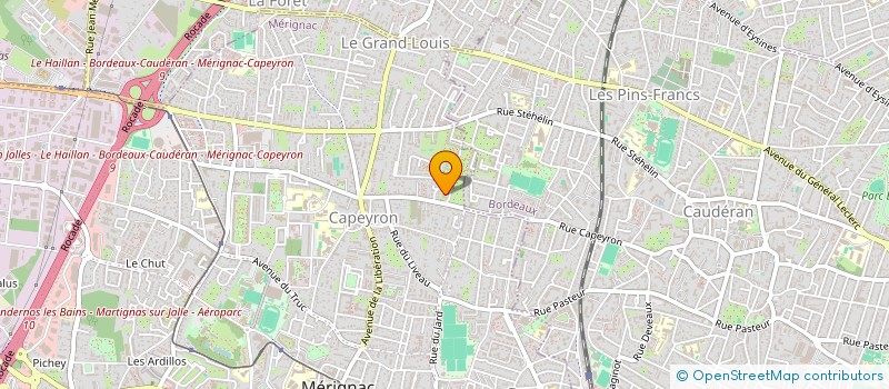 localisation de l'entreprise FONDS DE SOLIDARITE TRAORE à MERIGNAC
