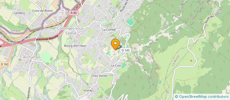 localisation de l'entreprise FONDS DE SOUTIEN A L'EDUCATION ADVENTISTE FRANCOPHONE  COLLONGES-SOUS-SALEVE