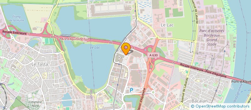 localisation de l'entreprise FONDS DE SOUTIEN POUR L'HABITAT INCLUSIF  BORDEAUX