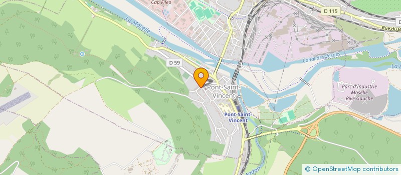 localisation de l'entreprise FONDS DE VALORISATION DU TERRITOIRE DE MAIZIERES  MAIZIERES