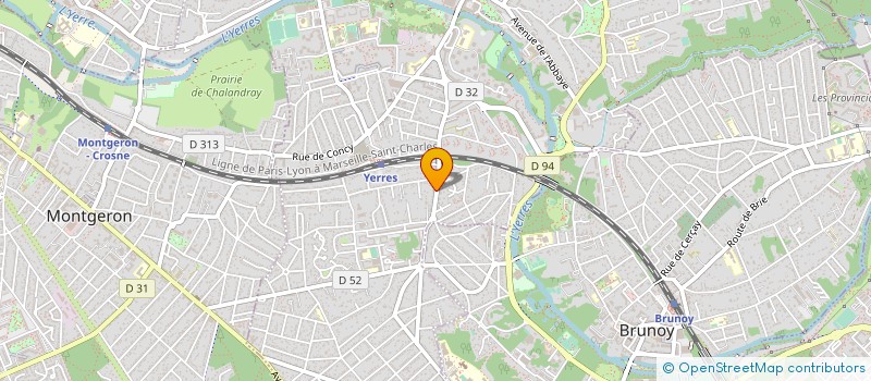 localisation de l'entreprise FONDS DENTRAIDES DE BIENFAISANCES à YERRES