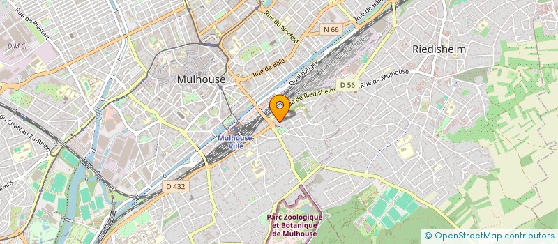 localisation de l'entreprise FONDS DEPARTEMENTAL D'INDEMNISATION DES DEGATS DE SANGLIERS DU HAUT-RHIN  MEYENHEIM