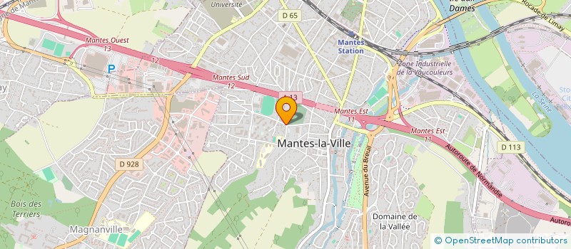 localisation de l'entreprise FONDS DES OEUVRES MUSULMANES DES YVELINES à MANTES-LA-VILLE