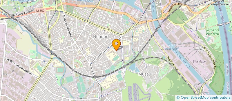 localisation de l'entreprise FONDS DEVELOPP CREATION FRANCAISE à STRASBOURG