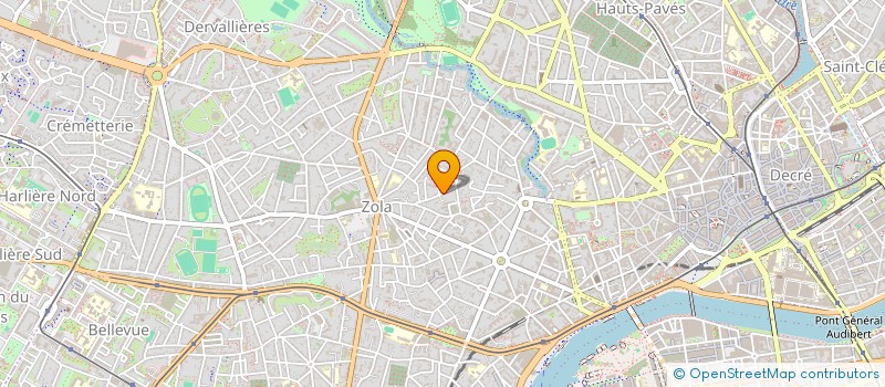 localisation de l'entreprise FONDS EDITH SAUNIER POUR L'INSERTION ET L'ACCUEIL DES PERSONNES EN DIFFICULTE à NANTES