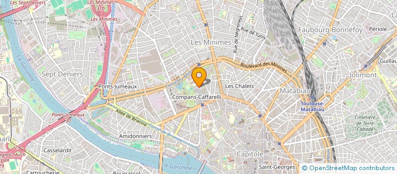 localisation de l'entreprise FONDS FENIX TOULOUSE HANDBALL à TOULOUSE