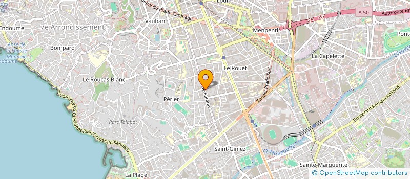 localisation de l'entreprise FONDS GRIML-GROUPE DE RECHERCHE INSTITUT MOUVEMENT ET APP LOCOMOTEUR à MARSEILLE