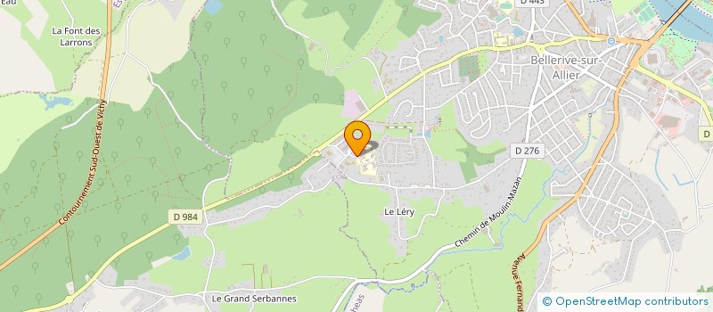 localisation de l'entreprise FONDS INSTITUT DE MEDECINE ENVIRONNEMENTALE  SERBANNES