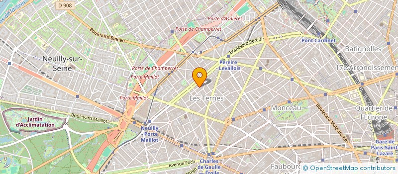 localisation de l'entreprise FONDS NATIONAL DEMOCRATIE CHINE à PARIS