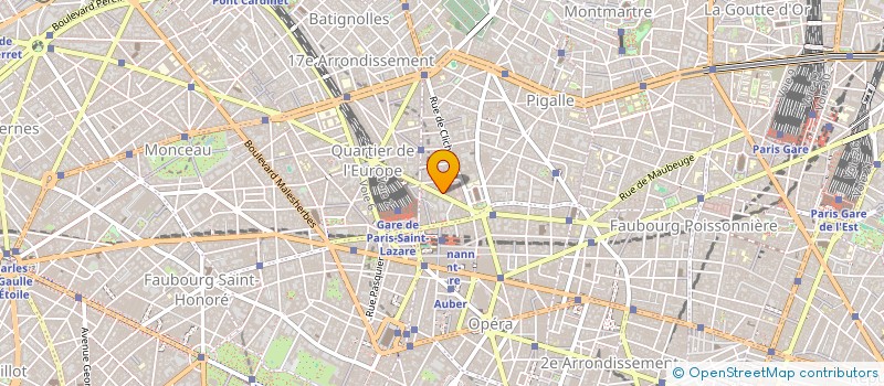 localisation de l'entreprise FONDS NOTRE EUROPE  PARIS