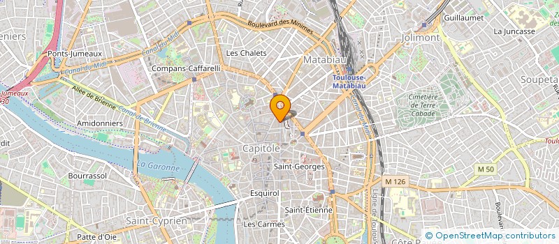 localisation de l'entreprise FONDS POUR L'ACCES SOCIAL A L'ENSEIGNEMENT PRIVE à TOULOUSE