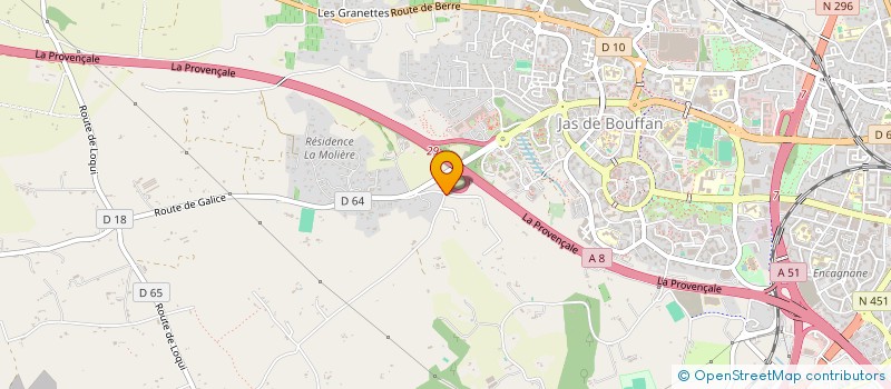 localisation de l'entreprise FONDS POUR LA MEMOIRE DE CHARLES TRENET  AIX-EN-PROVENCE