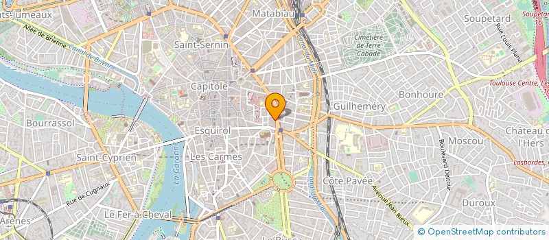localisation de l'entreprise FONDS POUR LA RECHERCHE ET LA PROTECTION ENVIRONNEMENTALE DES ECOSYSTEMES DE L'ADOUR ET DE SES AFFLUENTS à TOULOUSE