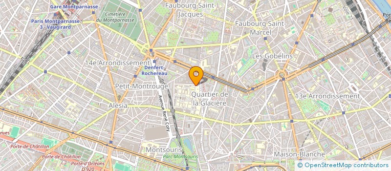 localisation de l'entreprise FONDS POUR LA RECHERCHE SUR LES AVC  PARIS