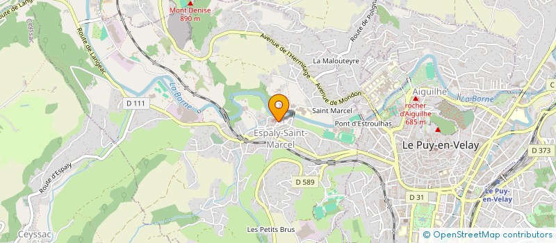 localisation de l'entreprise FONDS POUR LE DEVELOPPEMENT EDUCATIF ET SOCIAL à ESPALY-SAINT-MARCEL