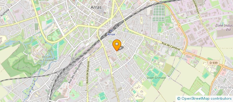 localisation de l'entreprise FONDS PROVIDENCE ET PARTAGE à ARRAS