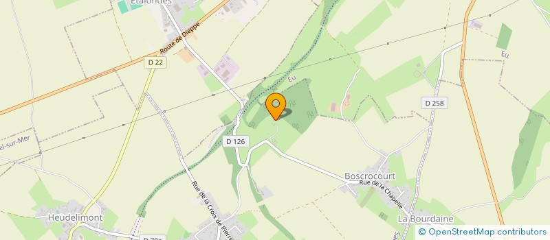 localisation de l'entreprise FONDS REBONDIR  SAINT-REMY-BOSCROCOURT