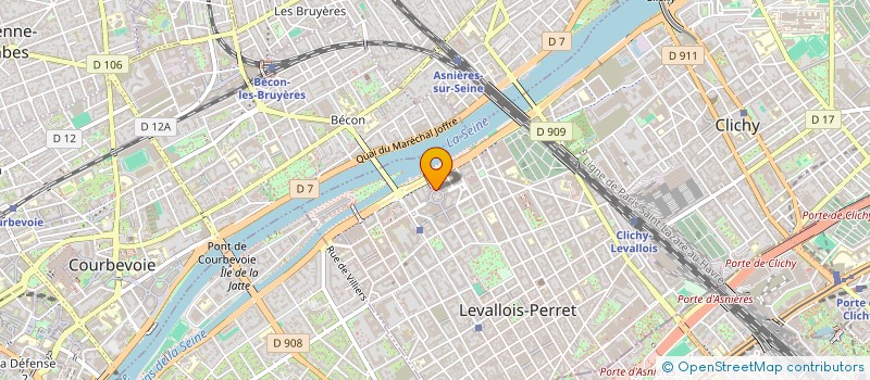 localisation de l'entreprise FONDS SAKURA à LEVALLOIS-PERRET