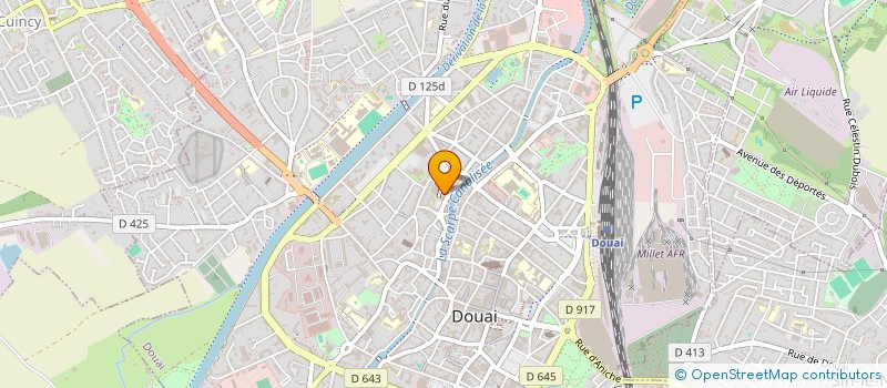 localisation de l'entreprise FONDS SOCIAL D AIDE AUX LOCATAIRES à DOUAI