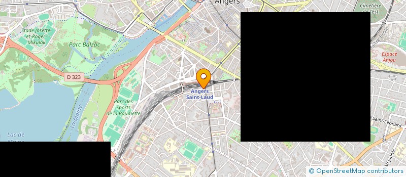 localisation de l'entreprise FONDS SOCIAL DELEG REGIO FONDA à ANGERS