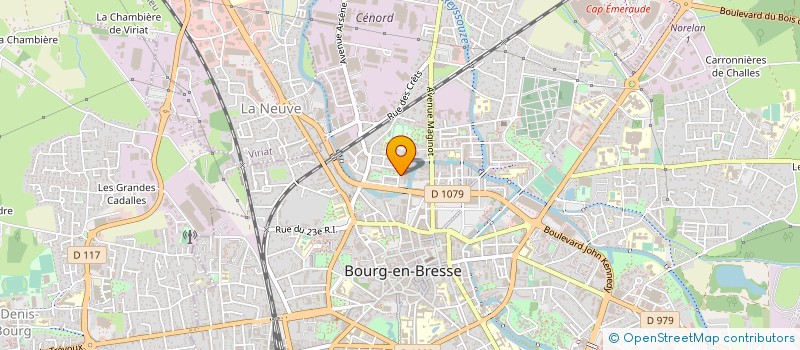 localisation de l'entreprise FONDS SOLIDARITE LOGEMENT à BOURG-EN-BRESSE
