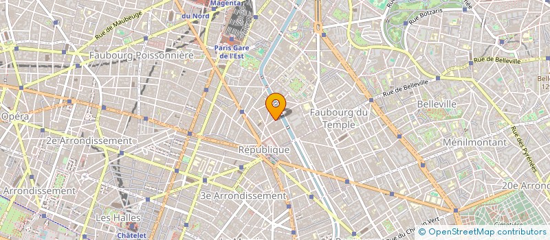 localisation de l'entreprise FONDS TARA à PARIS
