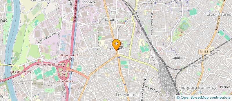 localisation de l'entreprise FONDS THOMAS MORE à TOULOUSE