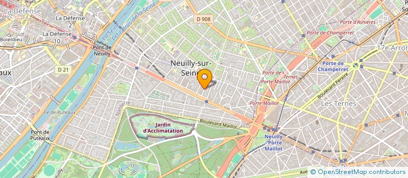 localisation de l'entreprise FONDS THOMAS MORE POUR LE DEVELOPPEMENT DU LEADERSHIP INTEGRAL à NEUILLY-SUR-SEINE