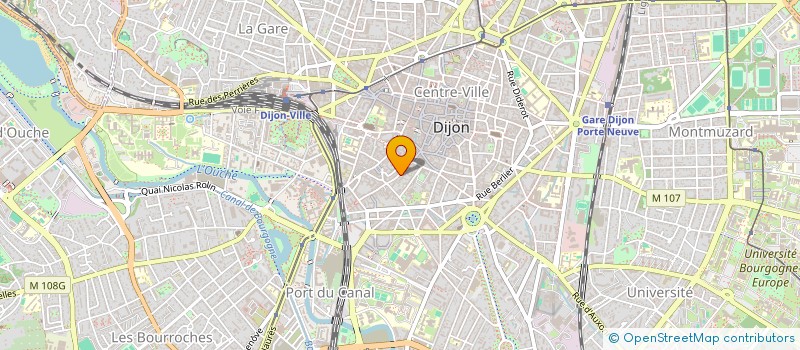 localisation de l'entreprise FONDUE SYMPHONIQUE 21  DIJON