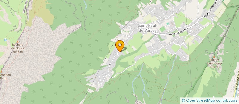 localisation de l'entreprise FONDVERT  SAINT-PAUL-DE-VARCES