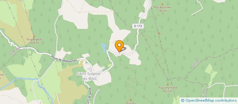 localisation de l'entreprise FONE  SAINT-SULPICE-LES-BOIS