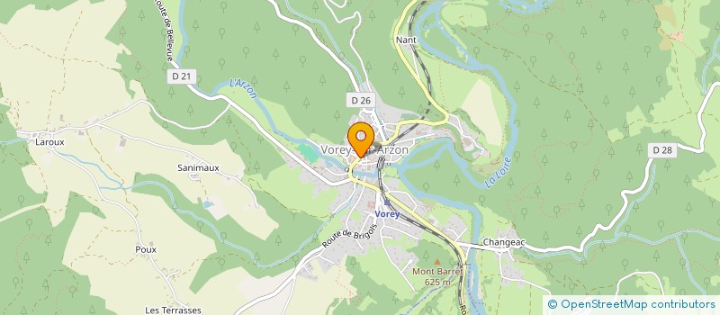 localisation de l'entreprise FONFON ET LUISETTE  VOREY