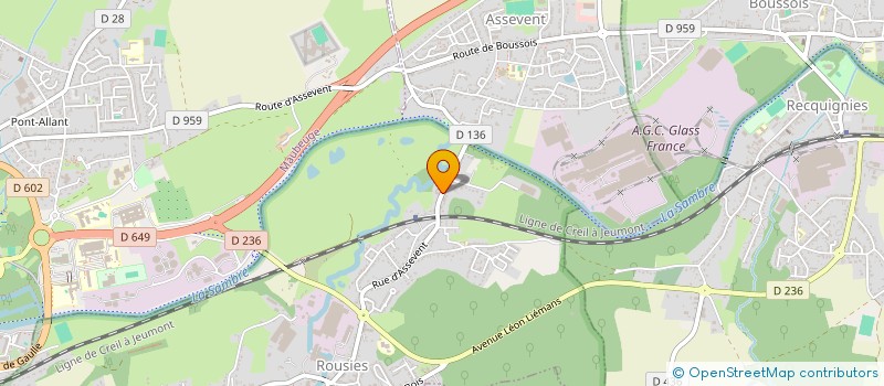 localisation de l'entreprise FONFONTE TOUT EST PERMIS  ROUSIES