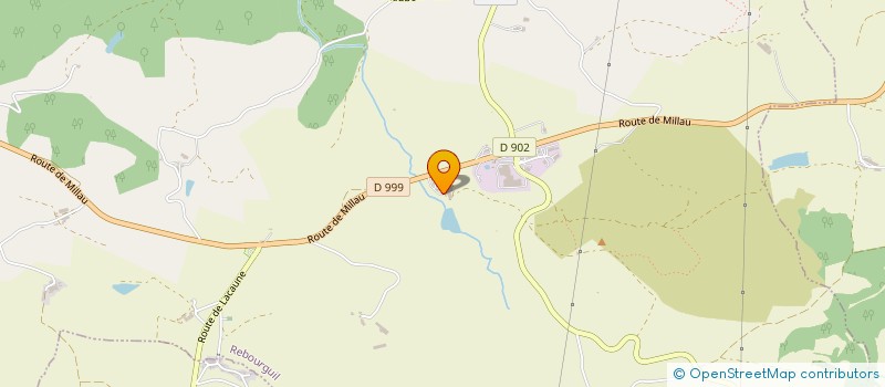 localisation de l'entreprise FONFREGE ENERGIE  REBOURGUIL