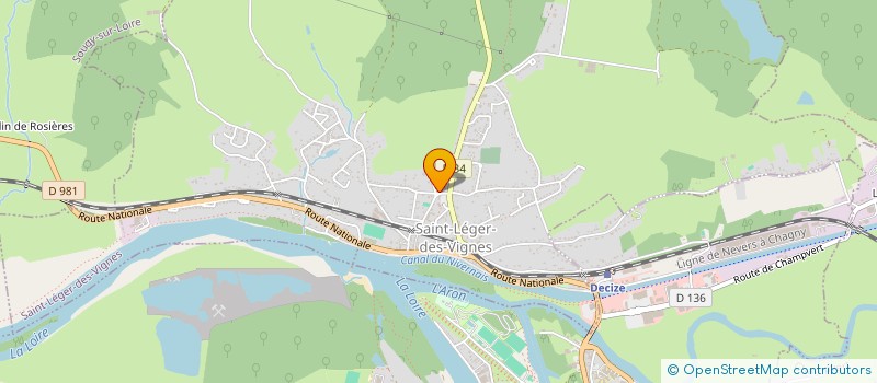 localisation de l'entreprise FONFREIDE à SAINT-LEGER-DES-VIGNES