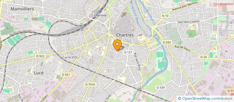 localisation de l'entreprise FONG ET MONDOLONI IMMOBILIER à CHARTRES