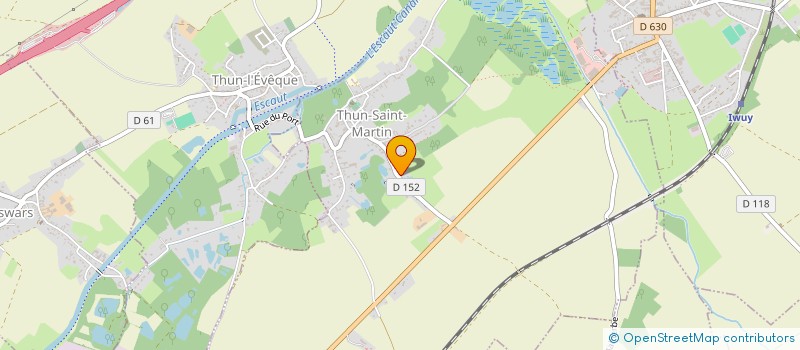 localisation de l'entreprise FONGILAB  THUN-SAINT-MARTIN