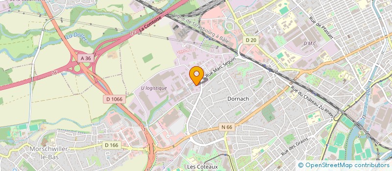 localisation de l'entreprise FONOUTRANS LOGISTICS à RICHWILLER